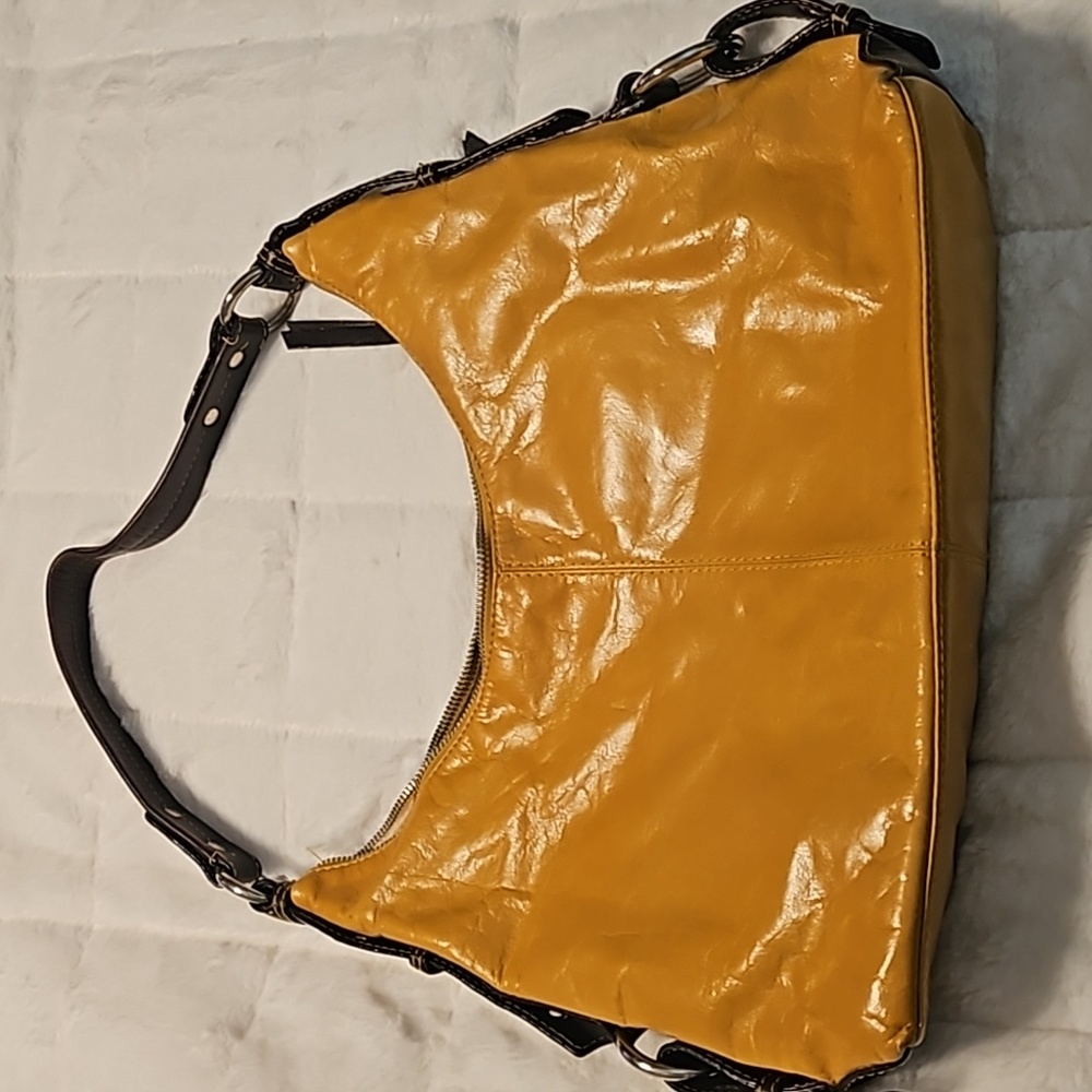 Nino Bossi Leather Hobo Shoulder Bag